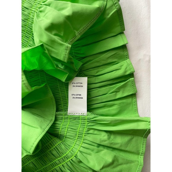 Ramy Brook Yolanda Blouse in Green Size S - Picture 7 of 11